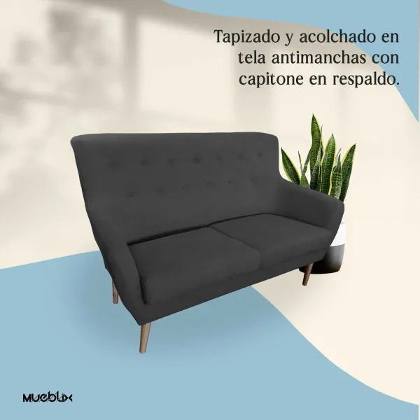 Sofá 2 plazas Estocolmo
