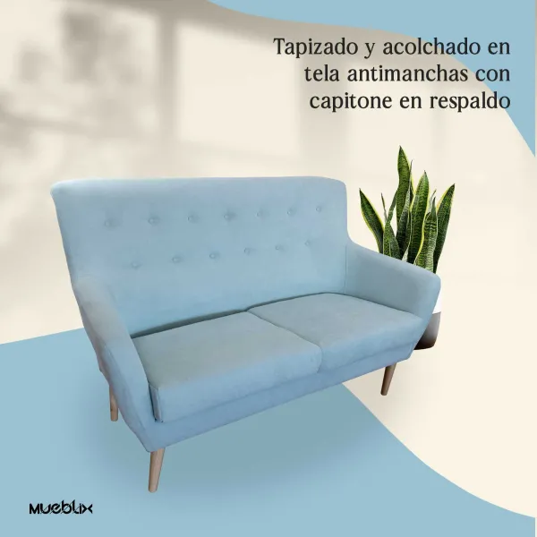 Sofá 2 plazas Estocolmo