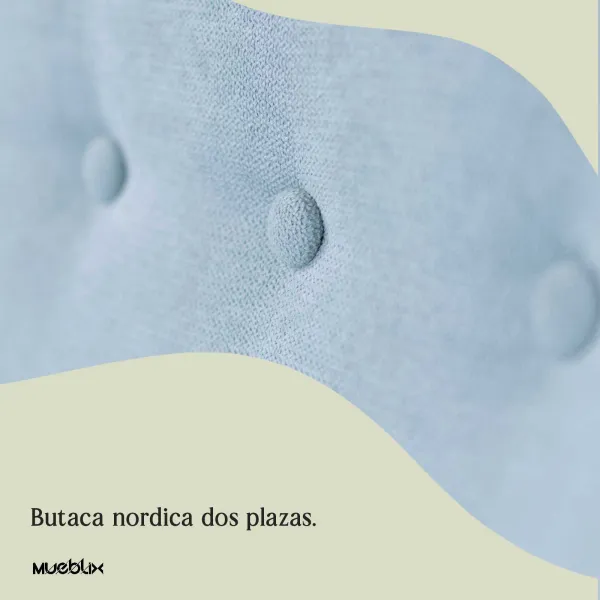 Sofá 2 plazas Estocolmo