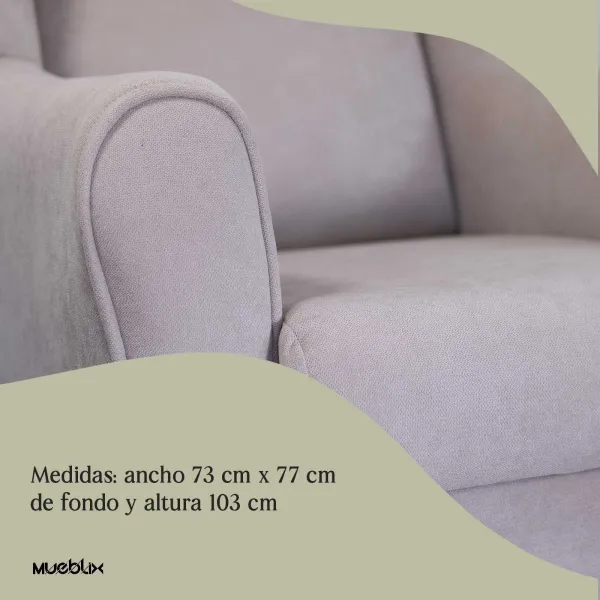 Sillón Butaca Orejero Lisboa