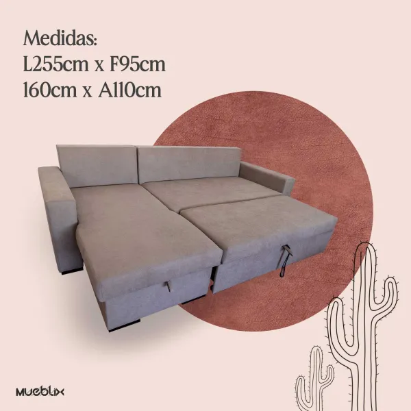 Chaiselonge cama Galicia