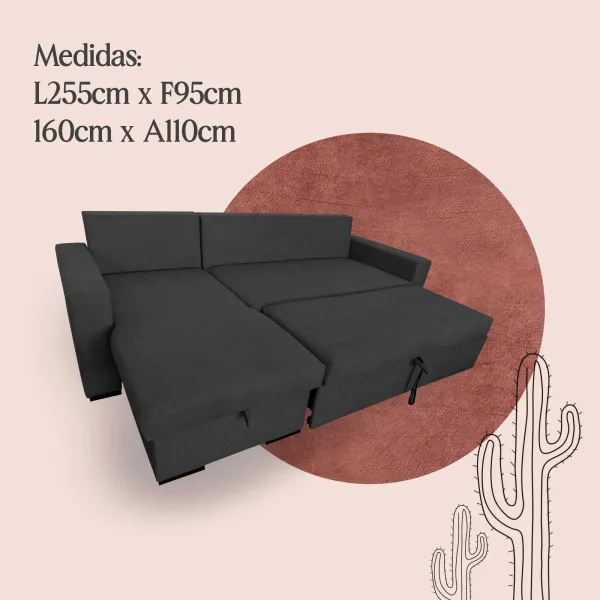 Chaiselonge cama Galicia