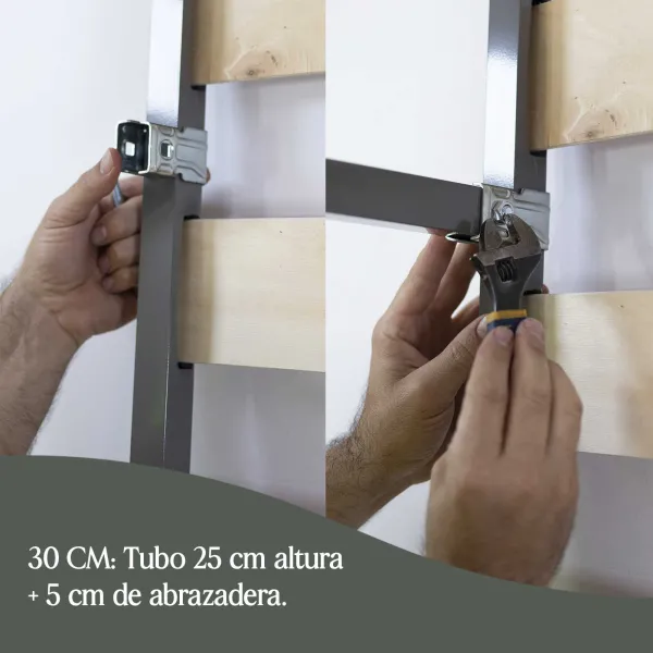 Juego 4 patas somier | Mueblix