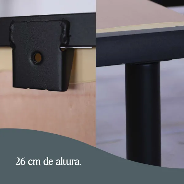 Conjunto 6 patas para bases tapizadas | Mueblix