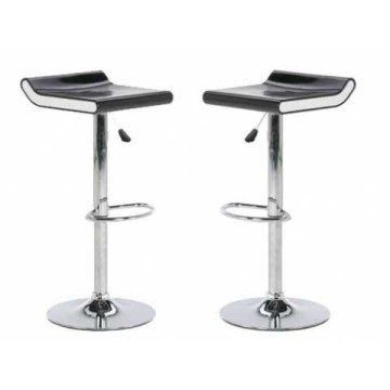 Conjunto 2 taburetes urales negro | Mueblix