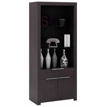 Vitrina con estantes y cajones Rubi | Mueblix