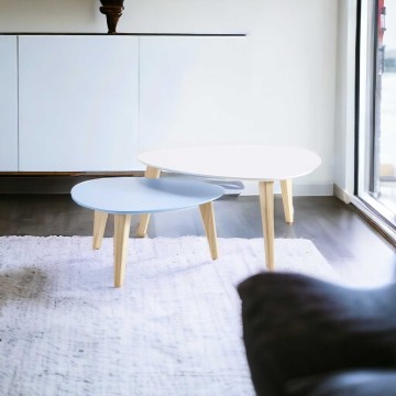 CONJUNTO MESAS CENTRO STONES