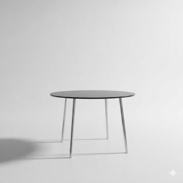 Mesa redonda luna | Mueblix