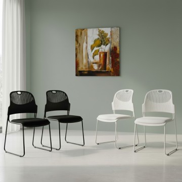 Conjunto 2 sillas confidente