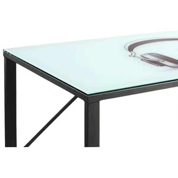 Mesa cristal audio | Mueblix